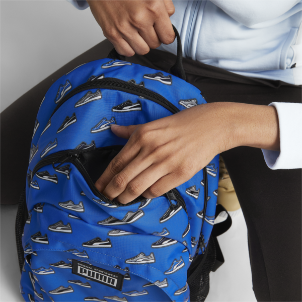 Mochila Academy, Racing Blue-SNEAKER AOP, large-ARG