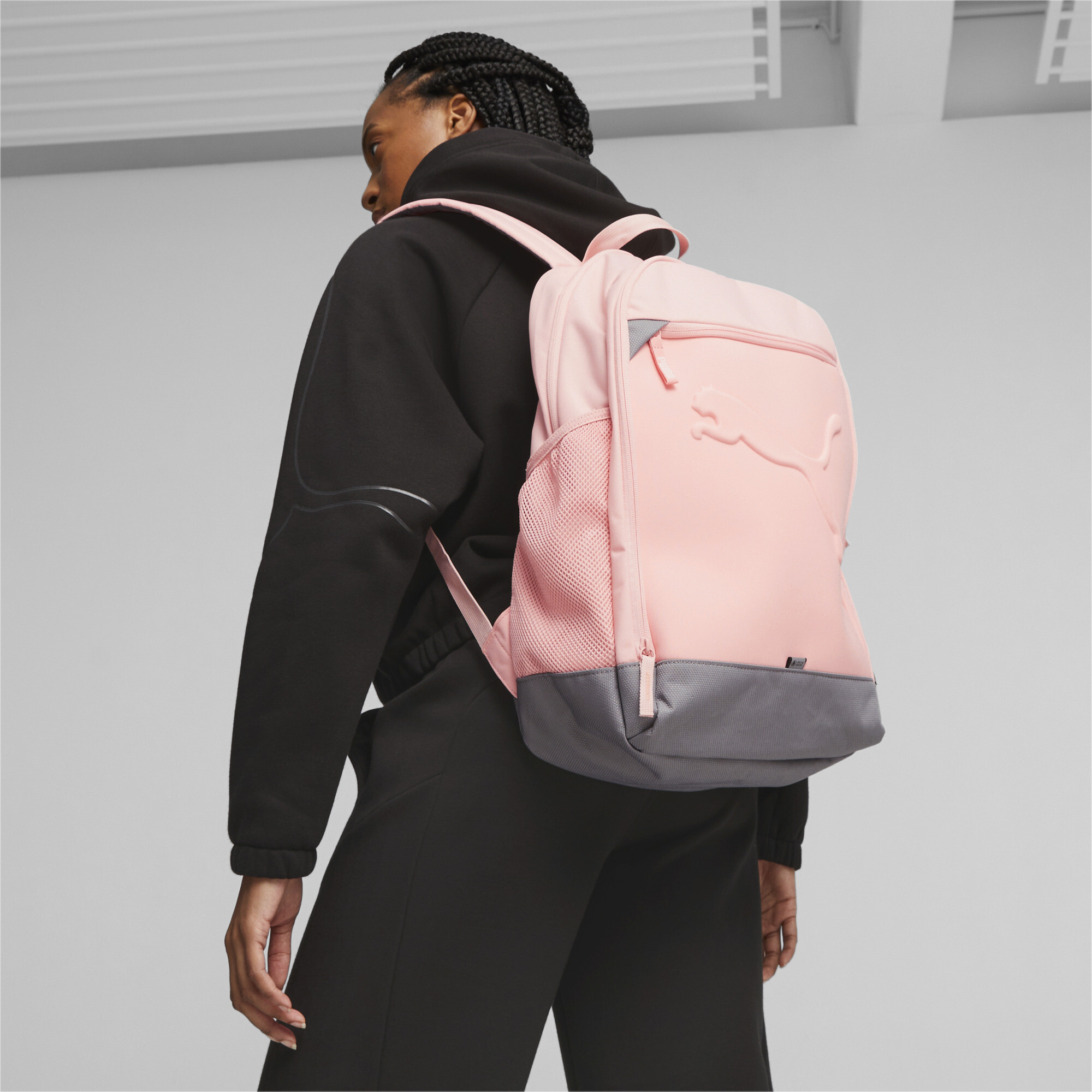 Puma Buzz Backpack, Pink, Accessories