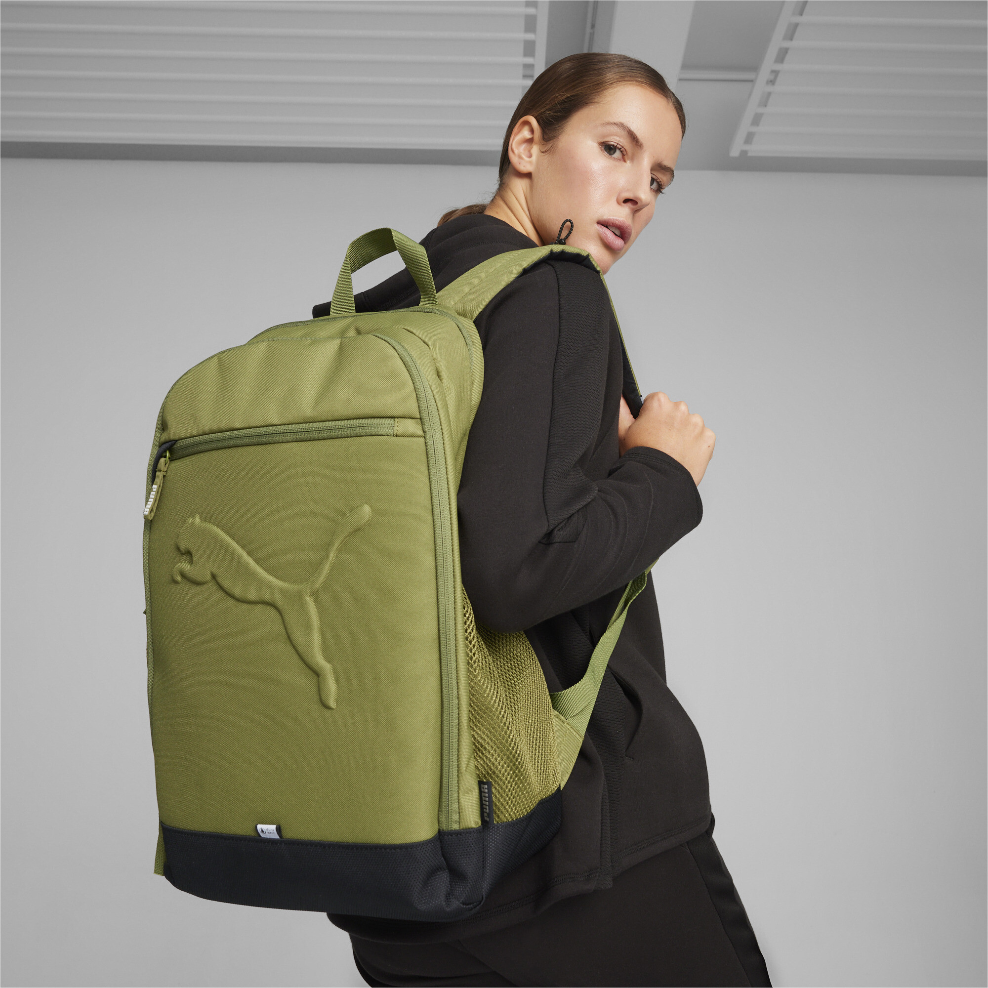 Men's PUMA Buzz Backpack In Green
