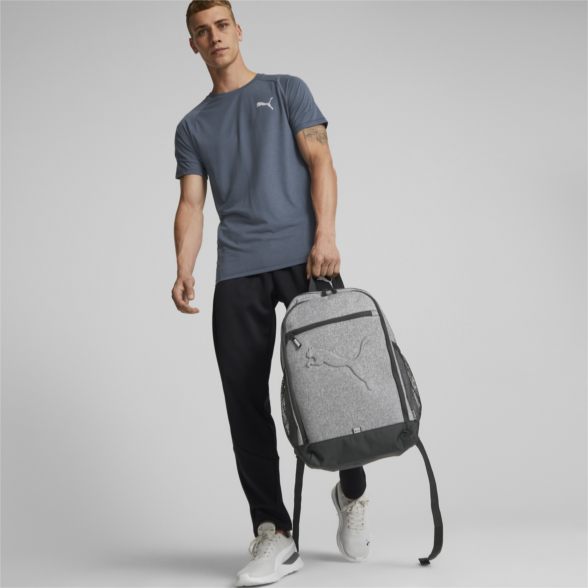 Puma Buzz Backpack, Gray, Accessories