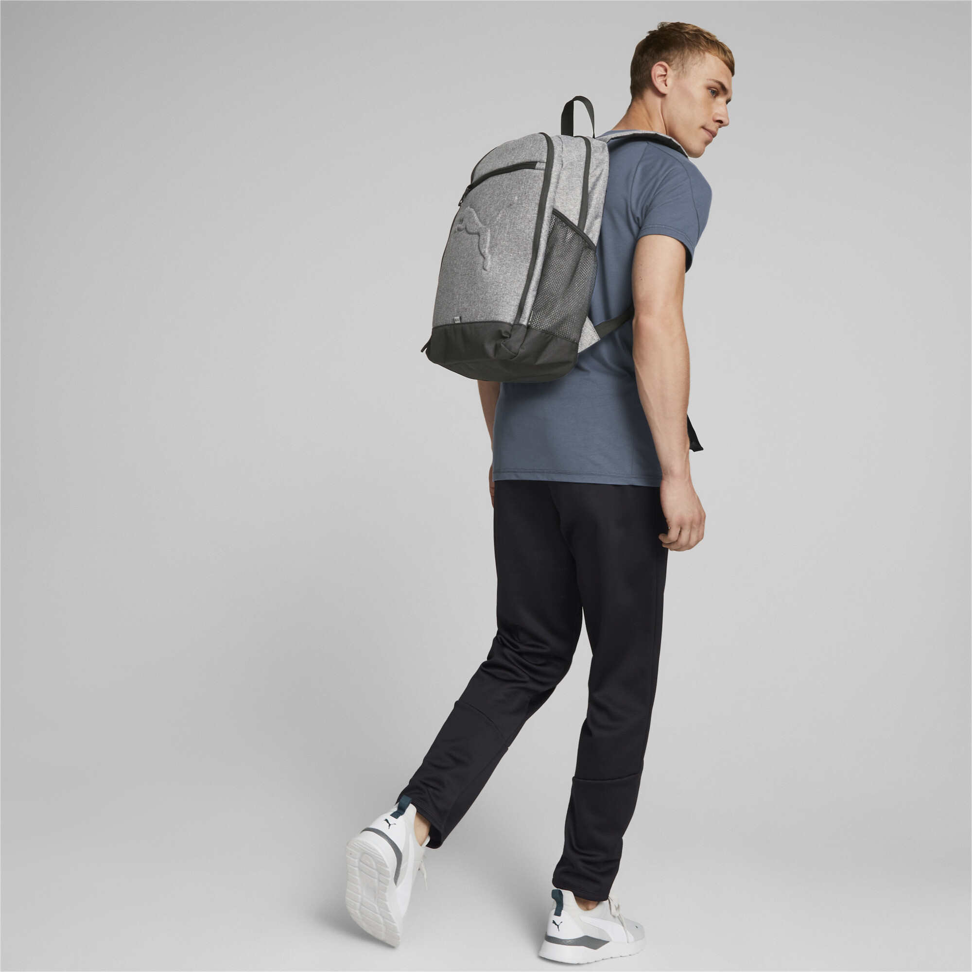 Puma Buzz Backpack, Gray, Accessories