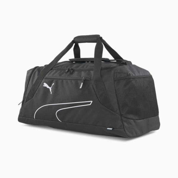 Fundamentals Sports Bag M, Puma Black, large-MEX