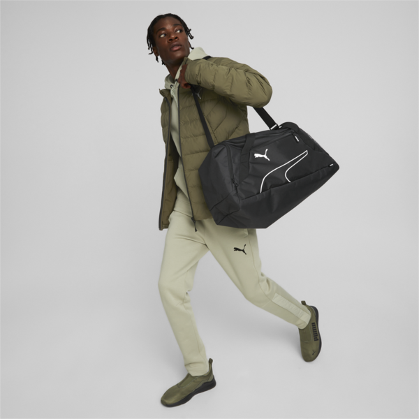 Fundamentals Sports Bag M, Puma Black, large-MEX