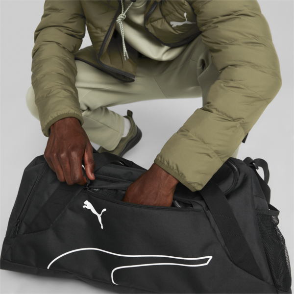 Fundamentals Sports Bag M, Puma Black, large-MEX