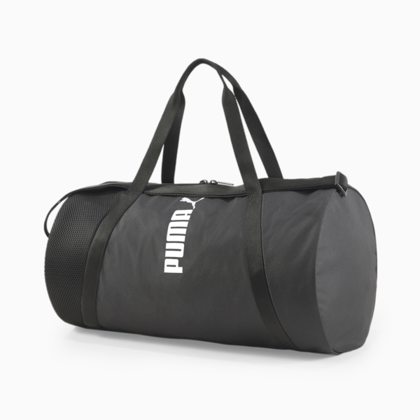 Maleta barrel bag de entrenamiento Essentials, Puma Black, large-MEX