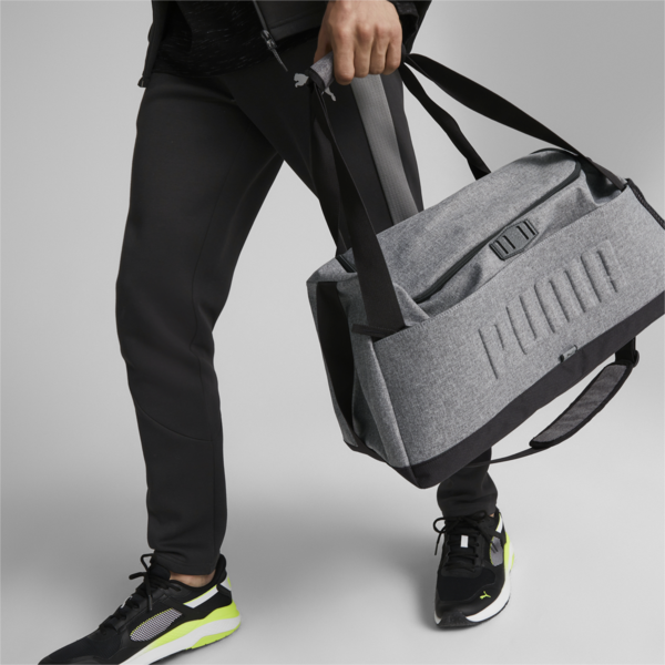 PUMA S Sports Bag S, Medium Gray Heather, large-MEX