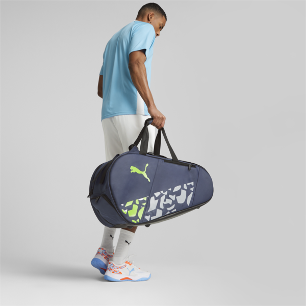SolarATTACK Padel Tennis Bag, New Navy-Fast Yellow-PUMA White, large-ZAF