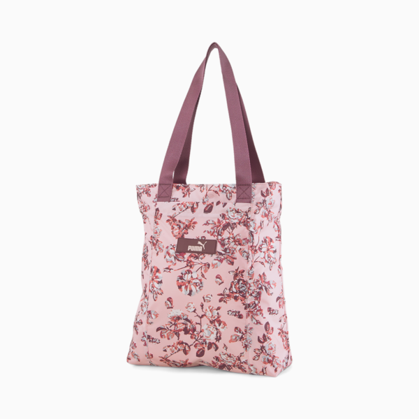 Core Pop Shopper Bag, Rose Dust-floral AOP, large-MEX
