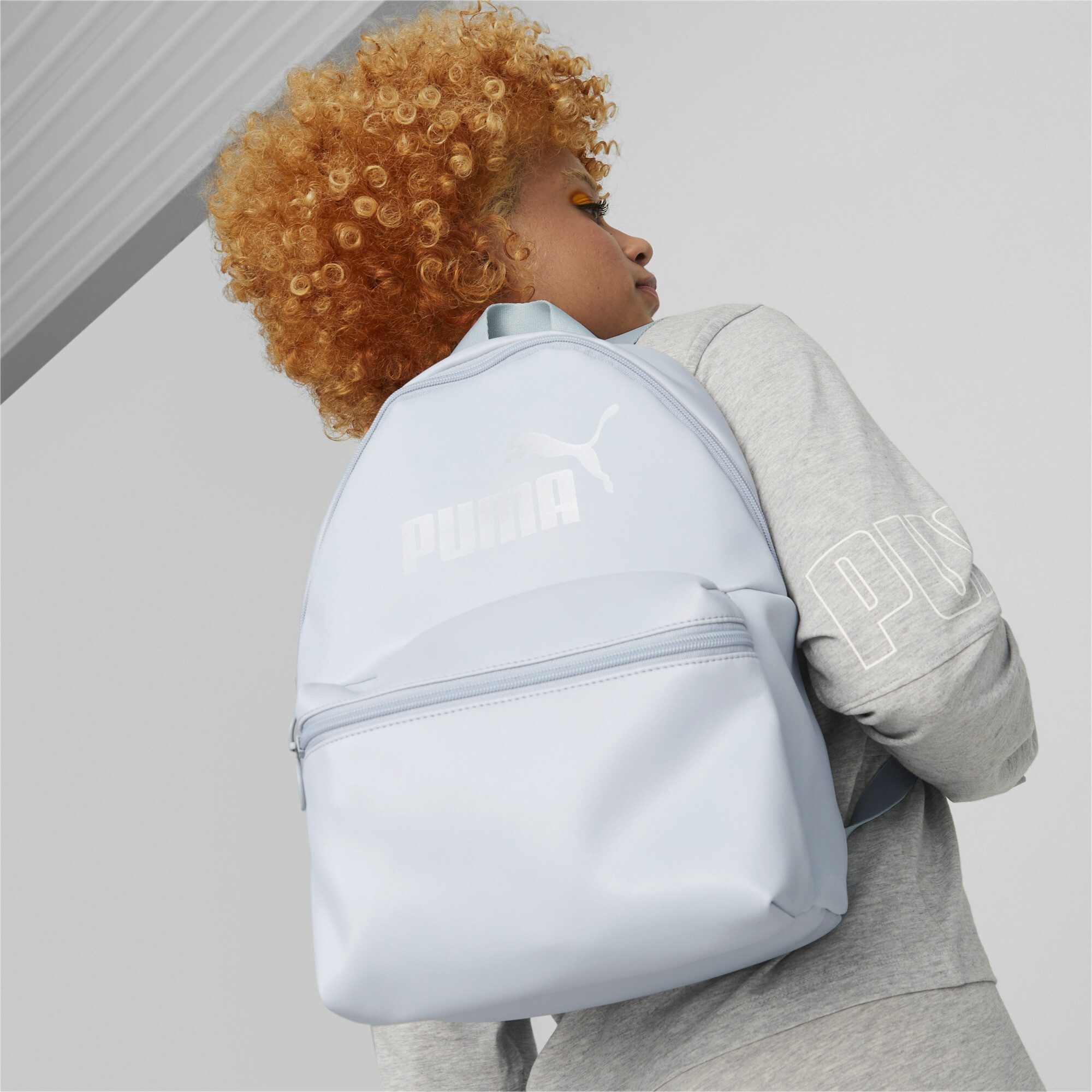 Women's PUMA Core Up Backpack In Gray