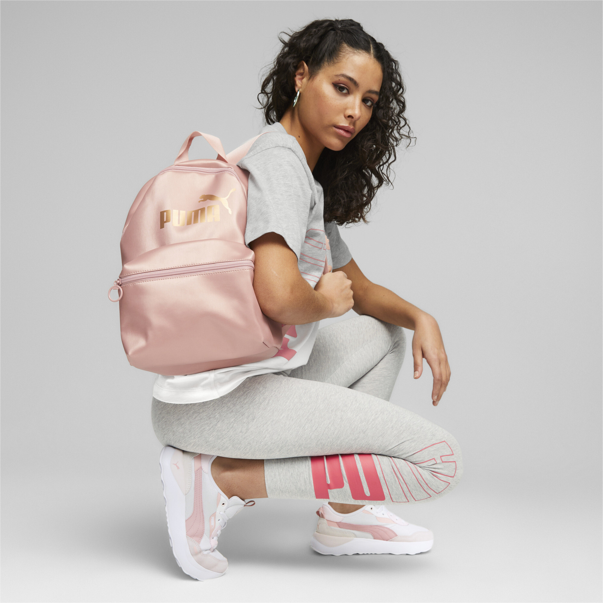 Women's Puma Core Up Backpack, Pink, Accessories