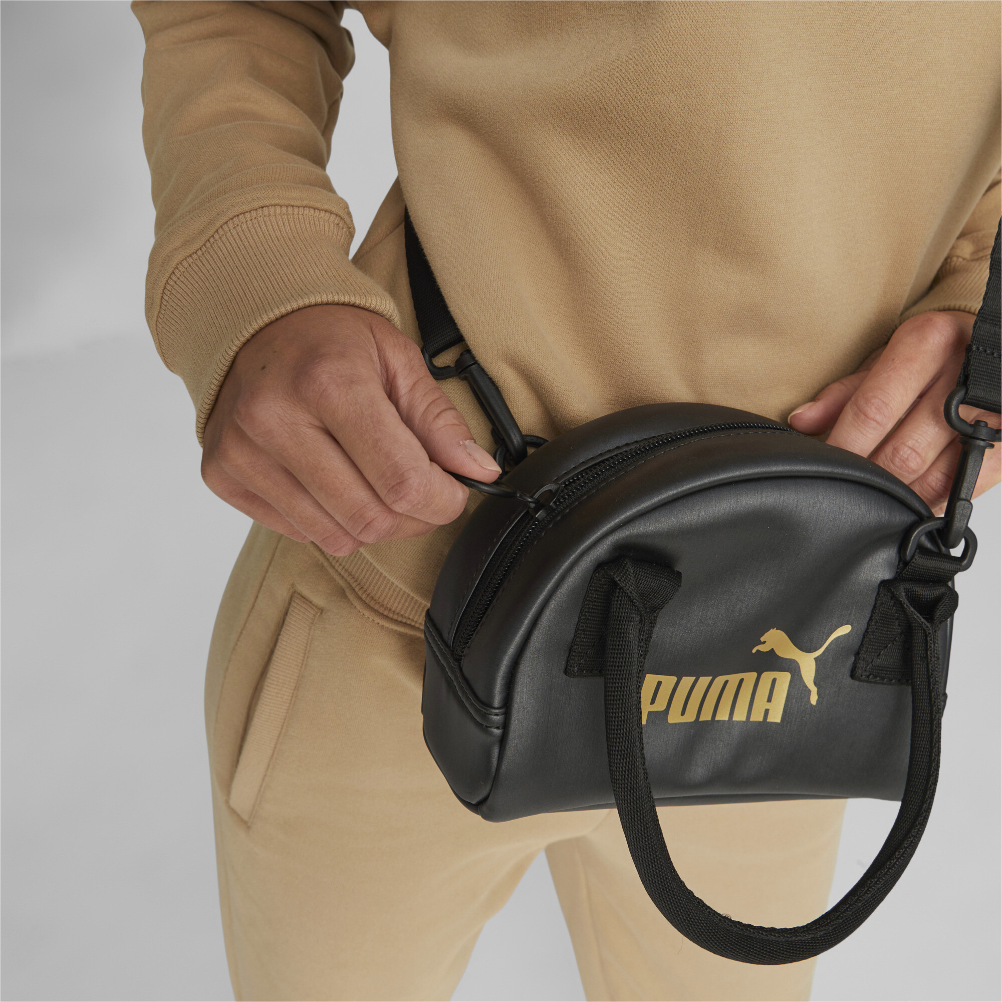 Women's Puma Core Up Mini Grip Bag, Black, Accessories