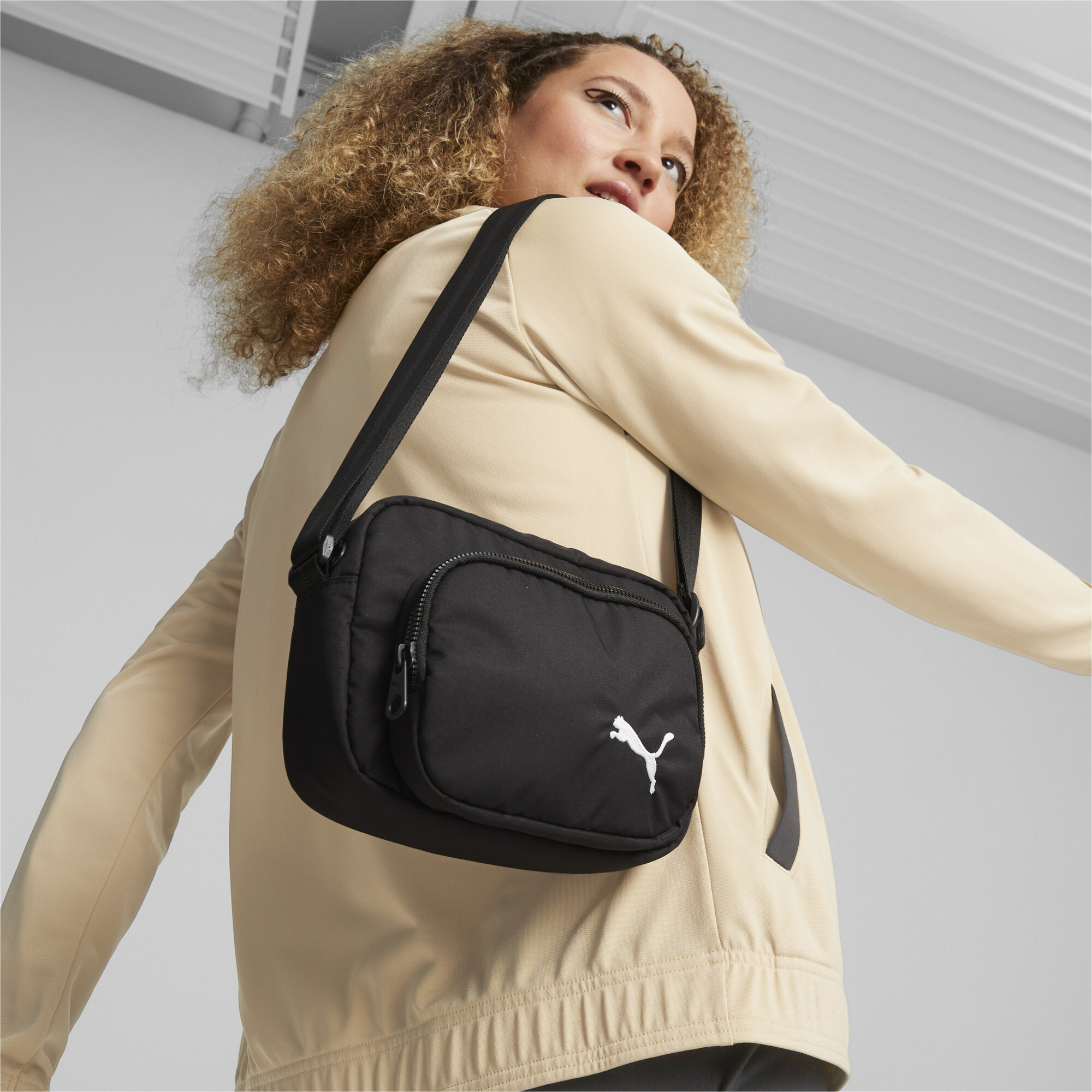 Women's Puma Core Her Compact Cross Body Bag, Black, Accessories