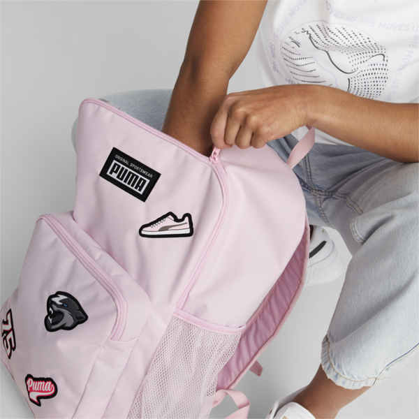 Patch Backpack, Pearl Pink, large-ZAF