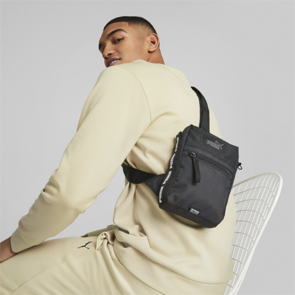Evo Essentials Front Loader Bag, PUMA Black, large-MEX