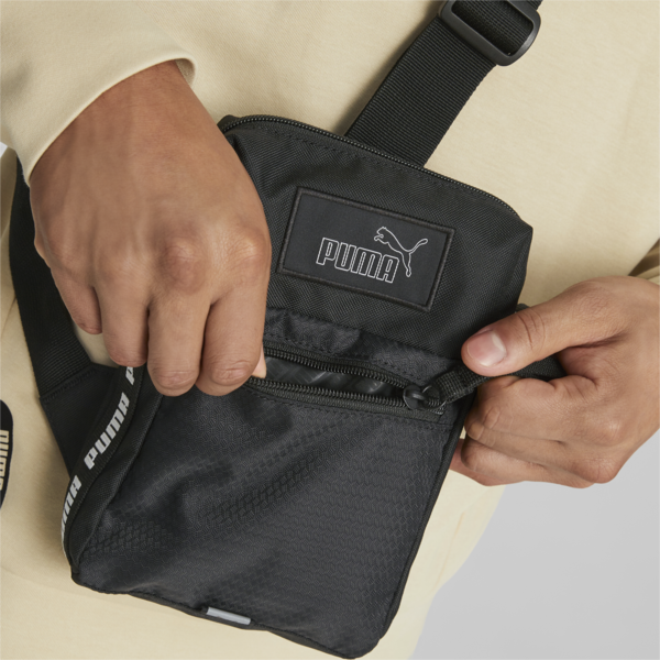 Evo Essentials Front Loader Bag, PUMA Black, large-MEX