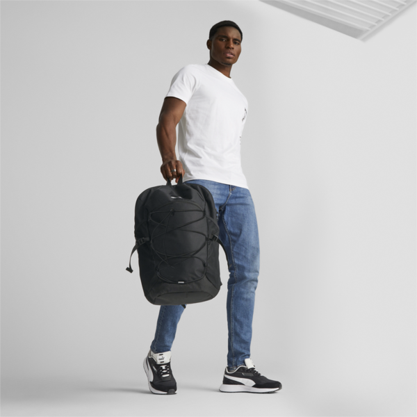 PUMA Plus PRO Backpack, PUMA Black, large-ZAF
