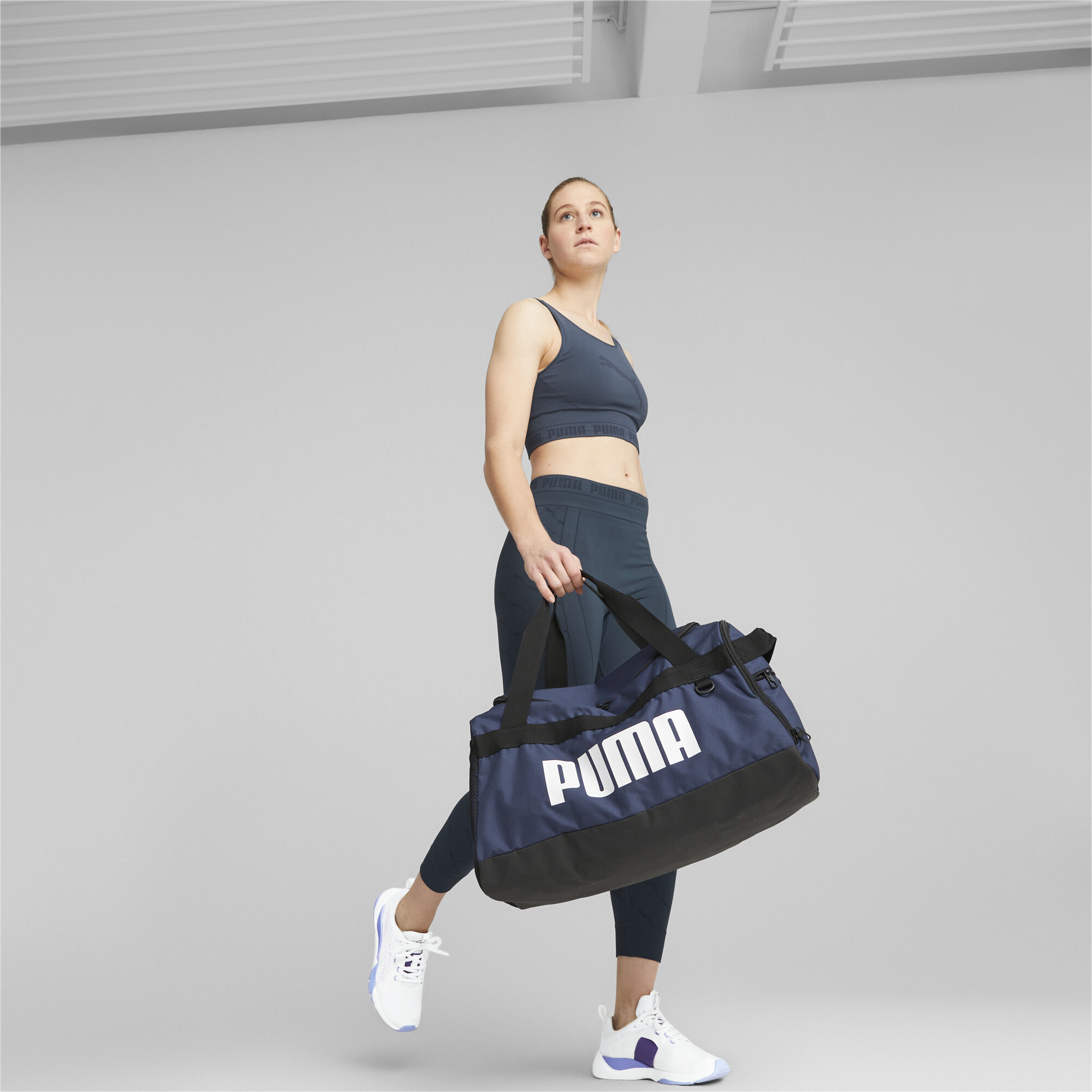 Puma Challenger S Duffle Bag, Blue, Accessories