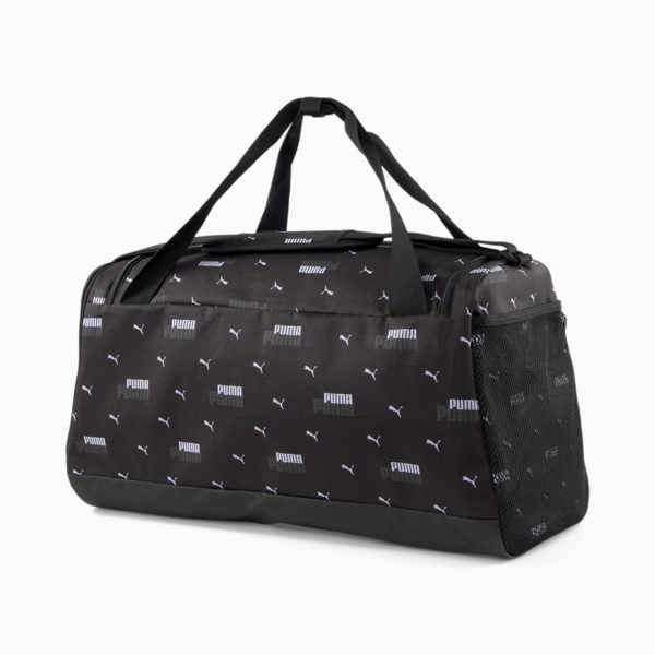 Challenger S Duffle Bag, PUMA Black-LOGO APP, large-ZAF