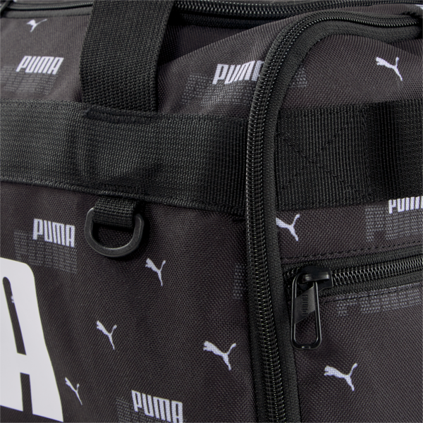 Challenger S Duffle Bag, PUMA Black-LOGO APP, large-ZAF