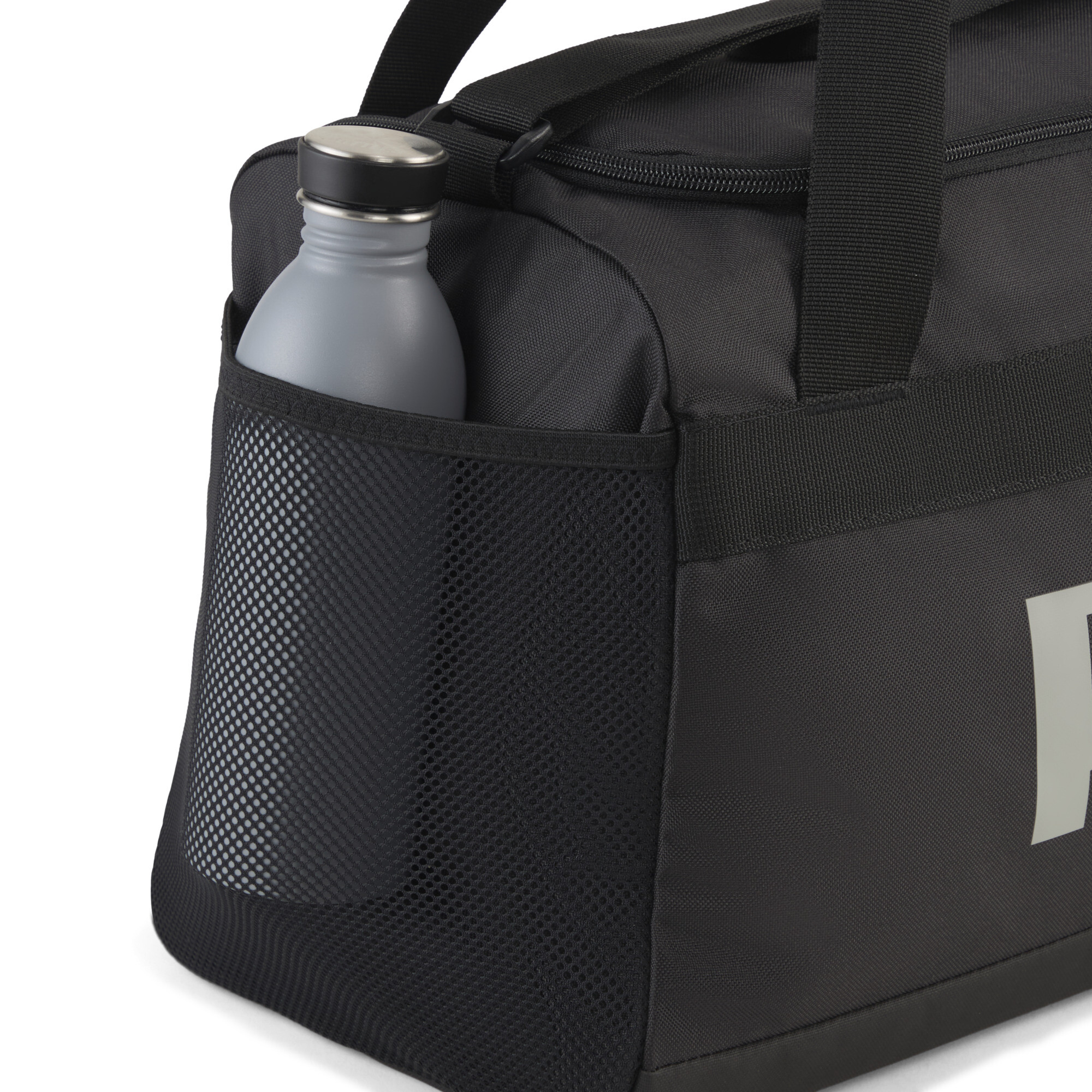 PUMA Challenger S duffeltas, Zwart/Grijs thumbnail 2