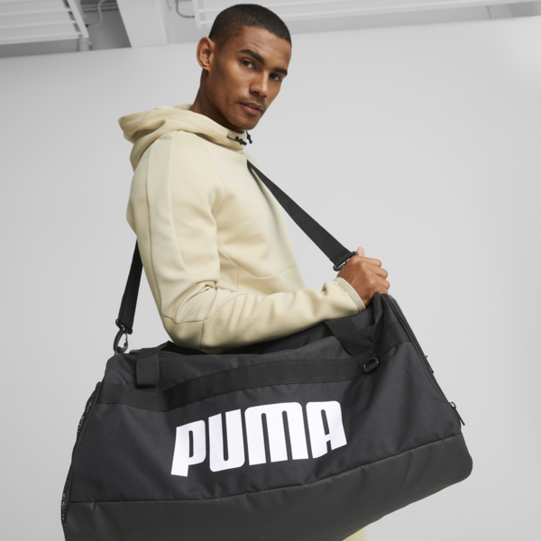 Challenger M Duffle Bag, PUMA Black, large-ZAF