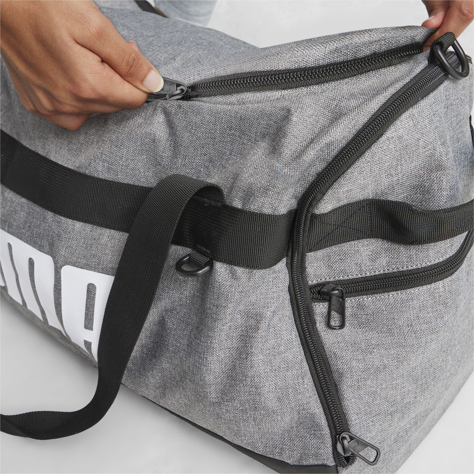 Puma Challenger M Duffle Bag, Gray, Accessories