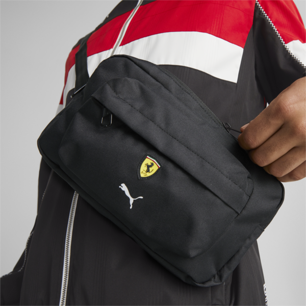 Scuderia Ferrari SPTWR Race Waist Bag, PUMA Black, large-ZAF