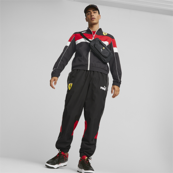 Scuderia Ferrari SPTWR Race Waist Bag, PUMA Black, large-ZAF