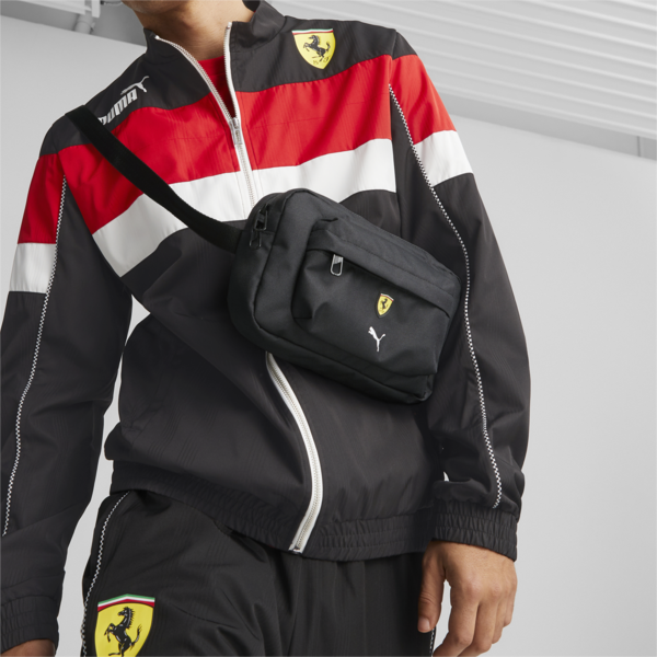 Scuderia Ferrari SPTWR Race Waist Bag, PUMA Black, large-ZAF