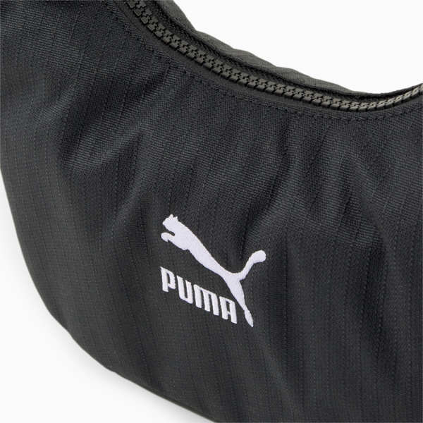 Prime Classics S Mini Hobo Bag, PUMA Black, large-ZAF