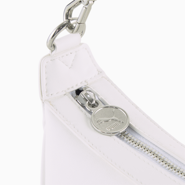 PUMA Sense Mini Hobo Bag, PUMA White, large-ZAF