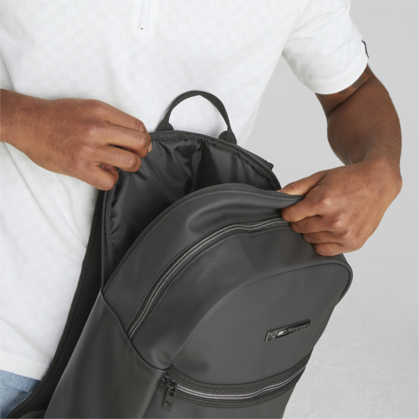 BMW M Motorsport Pro Backpack, PUMA Black, large-ZAF