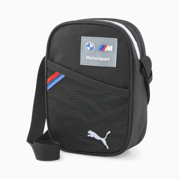 BMW M Motorsport Portable Bag, PUMA Black, large-ZAF