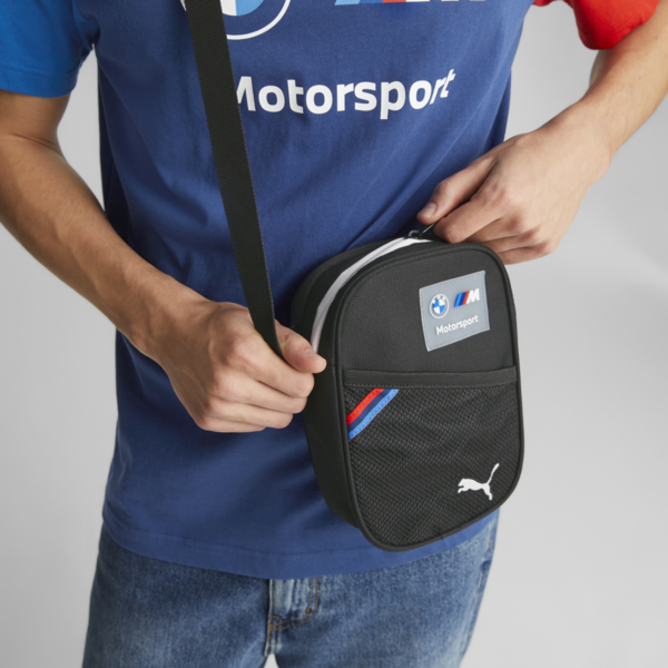 BMW M Motorsport Portable Bag, PUMA Black, large-ZAF