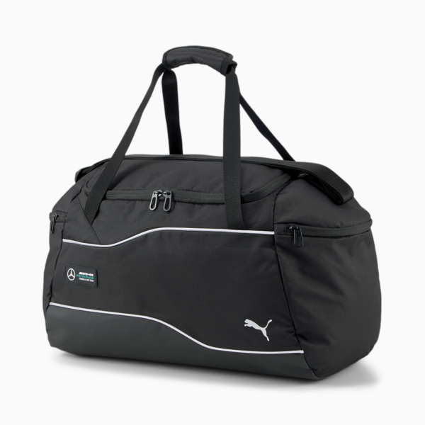 Mercedes AMG-PETRONAS F1 Duffle Bag, PUMA Black, large-ZAF