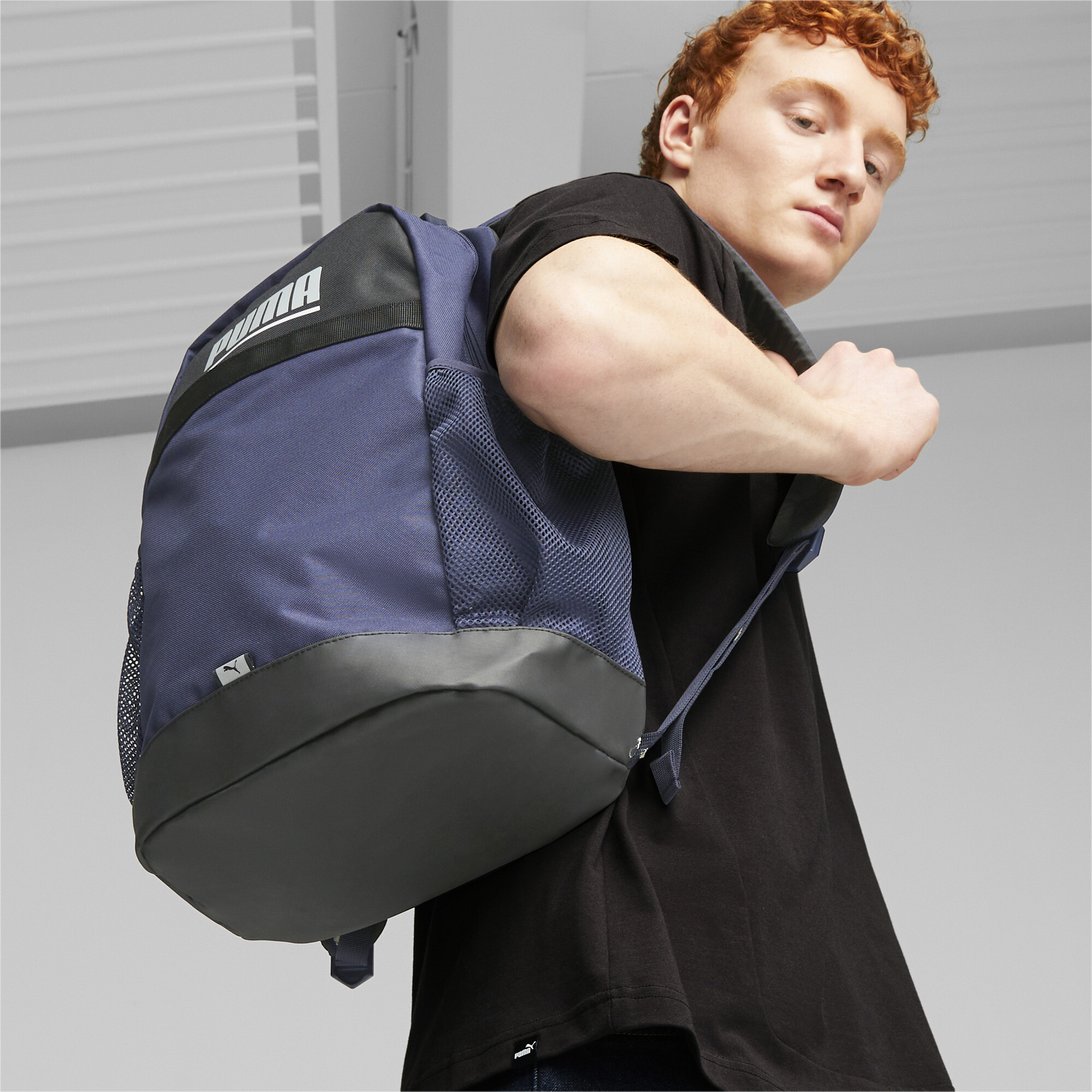Puma Plus Backpack, Blue, Accessories