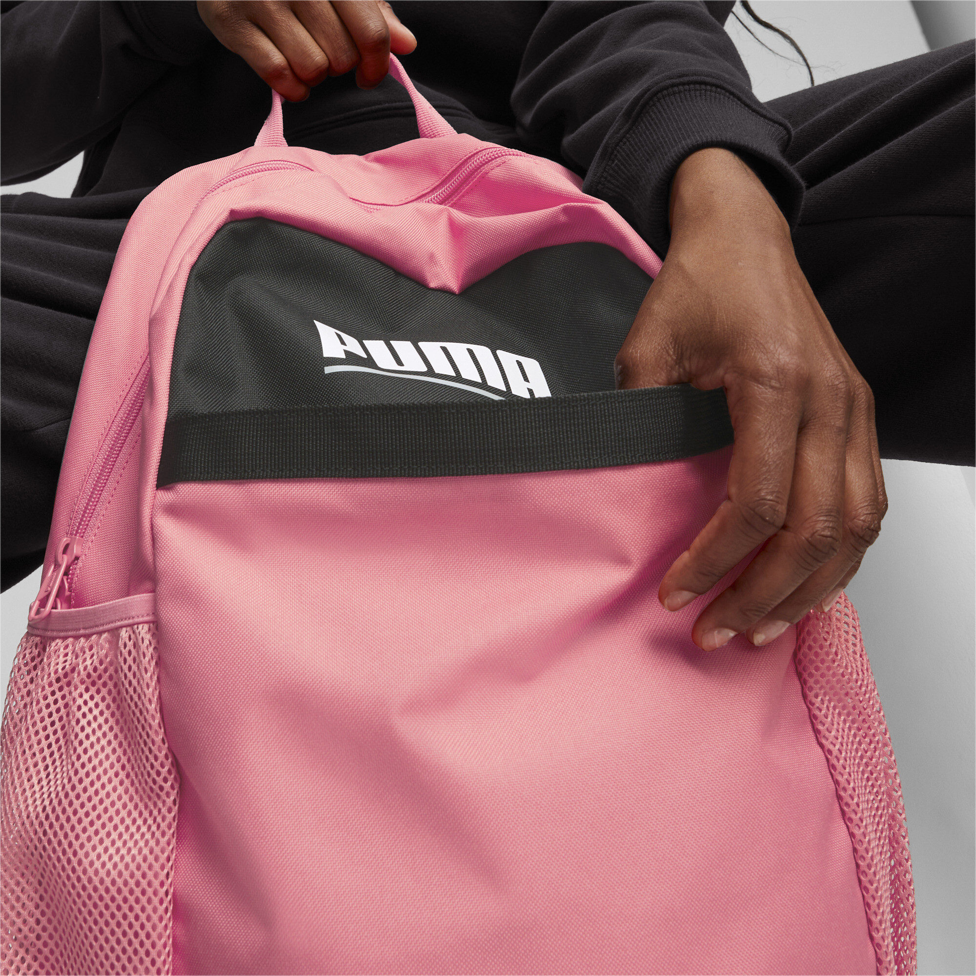 Puma Plus Backpack, Pink, Accessories
