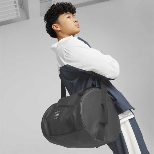 PUMA Fit Duffel Bag, PUMA Black, large-ZAF