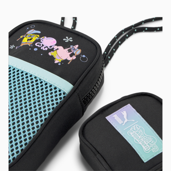 Bolso funcional PUMA x SPONGEBOB, PUMA Black, large-ARG