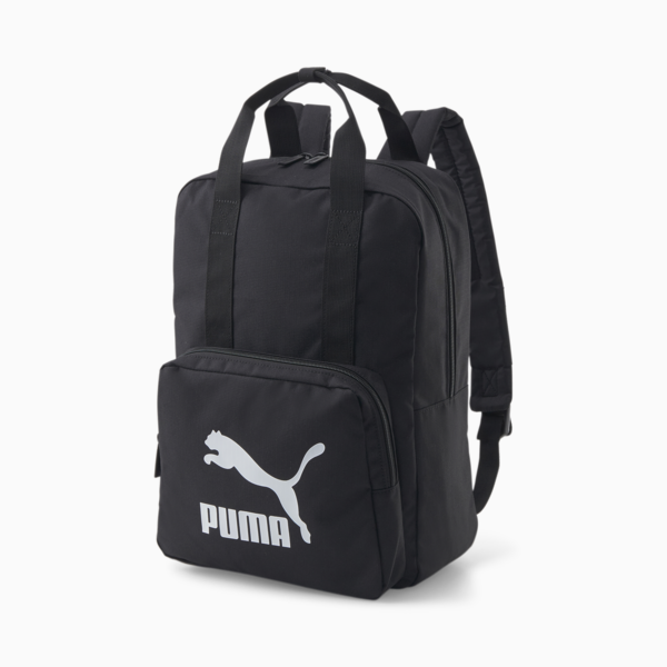 Classics Archive Tote Backpack, PUMA Black, large-ZAF