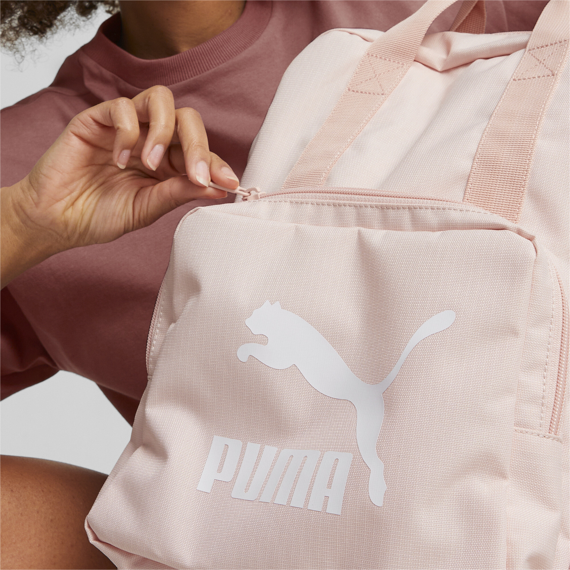Men's PUMA Classics Archive Tote Backpack In Pink