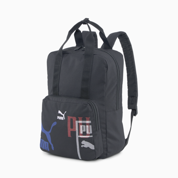 GEN. PUMA Tote Backpack, PUMA Black, large-ZAF
