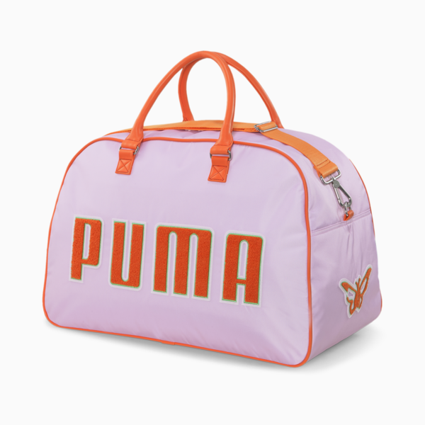 PUMA x DUA LIPA Limited Edition Grip Bag Women, Pink Lady-Carrot, large-ZAF