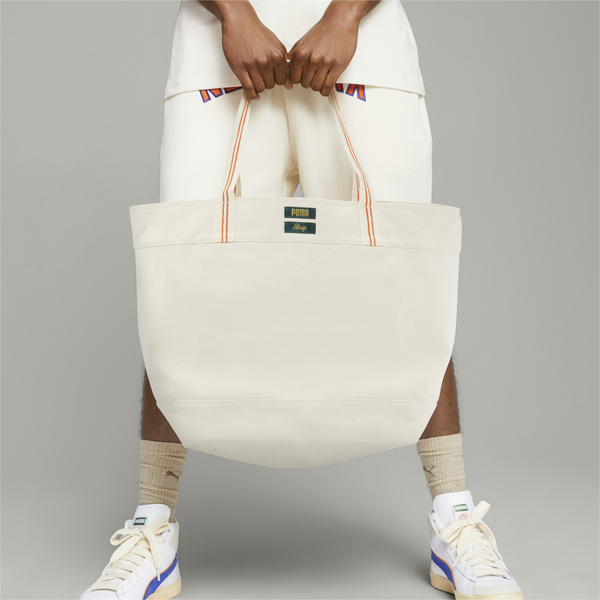 Men's PUMA X RHUIGI Tote Bag In 20 - White