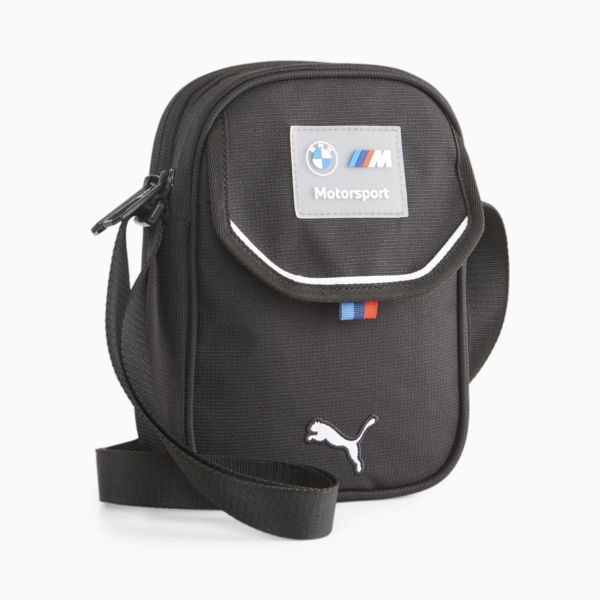 BMW M Motorsport Portable Bag, PUMA Black, large-ZAF