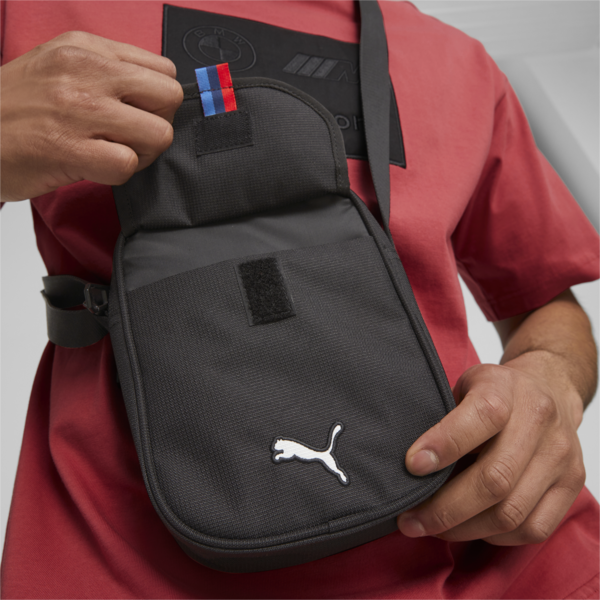 BMW M Motorsport Portable Bag, PUMA Black, large-ZAF