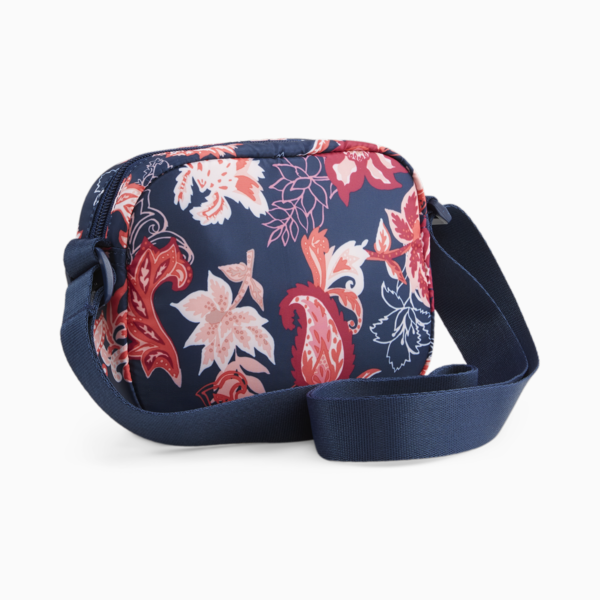 Core Pop Cross-Body Bag, Persian Blue-floral AOP, large-ZAF