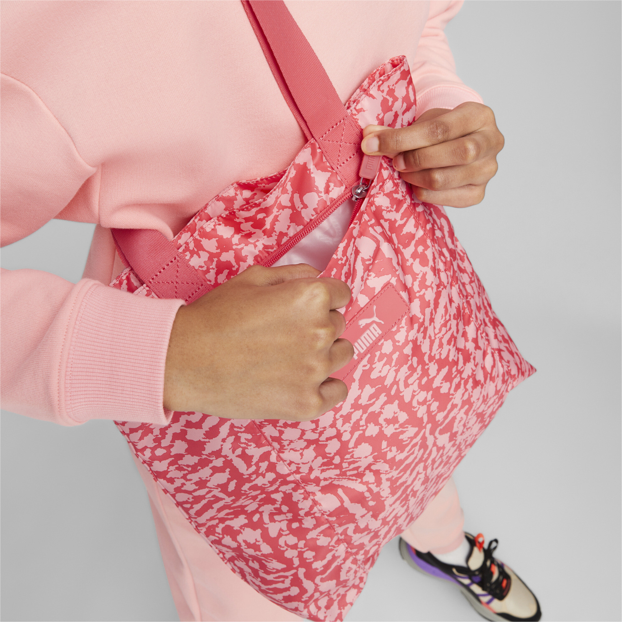 Women's Puma Core Pop Shopper, Pink, Accessories