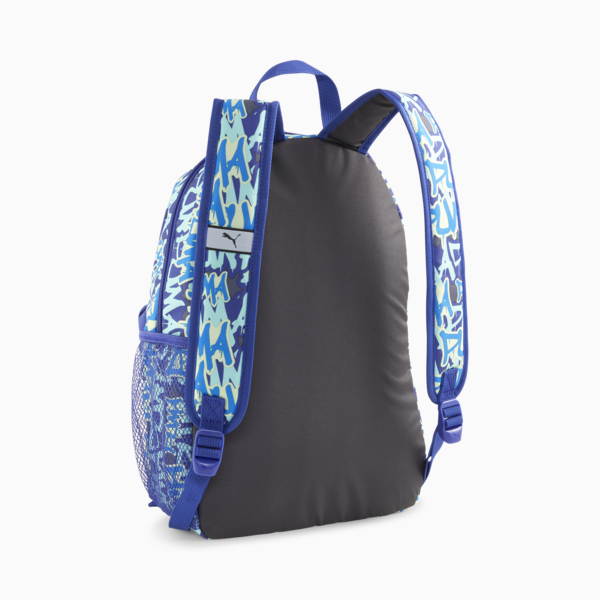 PUMA Phase Small Backpack, Hyperlink Blue-free rider, large-ZAF