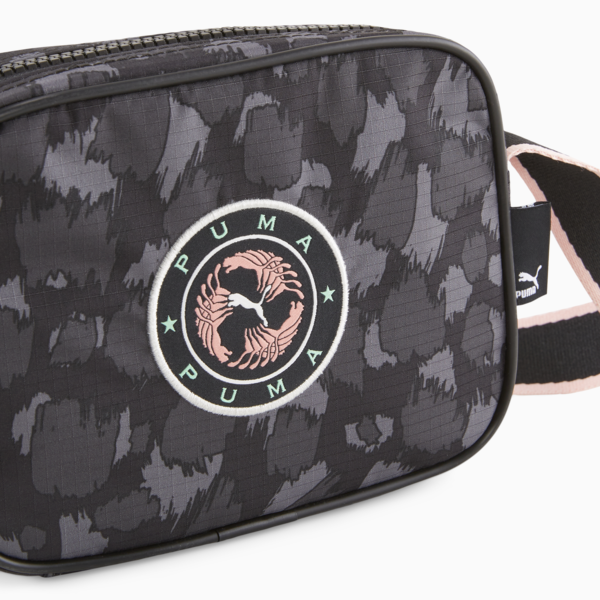 Prime 'Women on the Ball' Cross Body Bag, PUMA Black-Print, large-ZAF